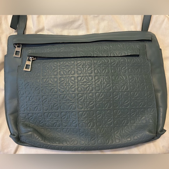 Loewe Convertible Cross-body Anagram Embossed T-Pouch - Picture 1 of 13